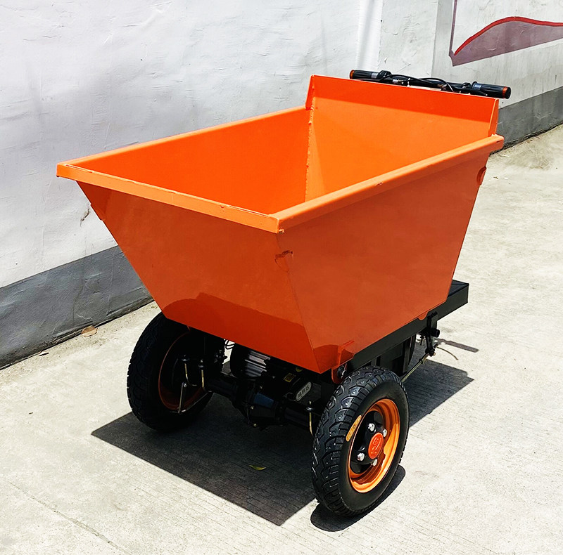 电动车三轮工程车斜斗自卸建筑建筑工工地水泥沙子电动三轮车