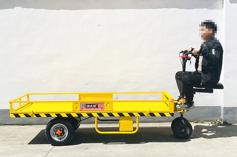 电动车平板车正反三轮平板果园农场工厂物流快递电动三轮车