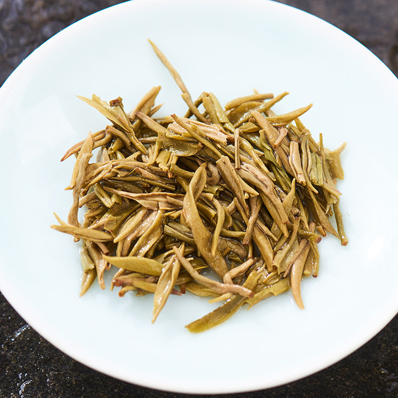 岳阳黄尖2021新茶嫩芽黄芽毛尖黄茶125g前头黄茶