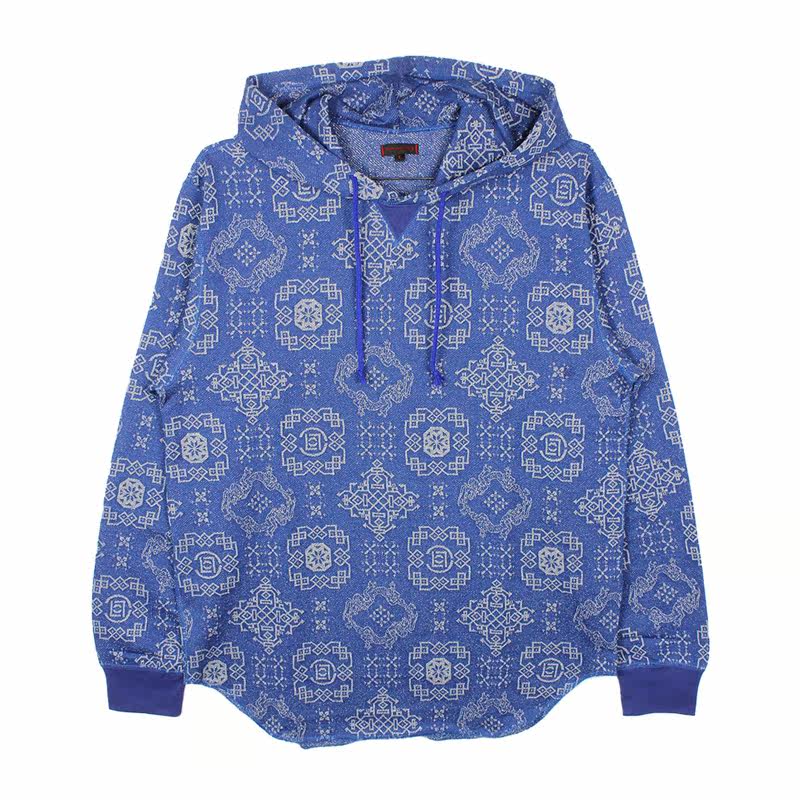 限量现货clotpatternsweathoodie银线丝绸龙纹图案卫衣