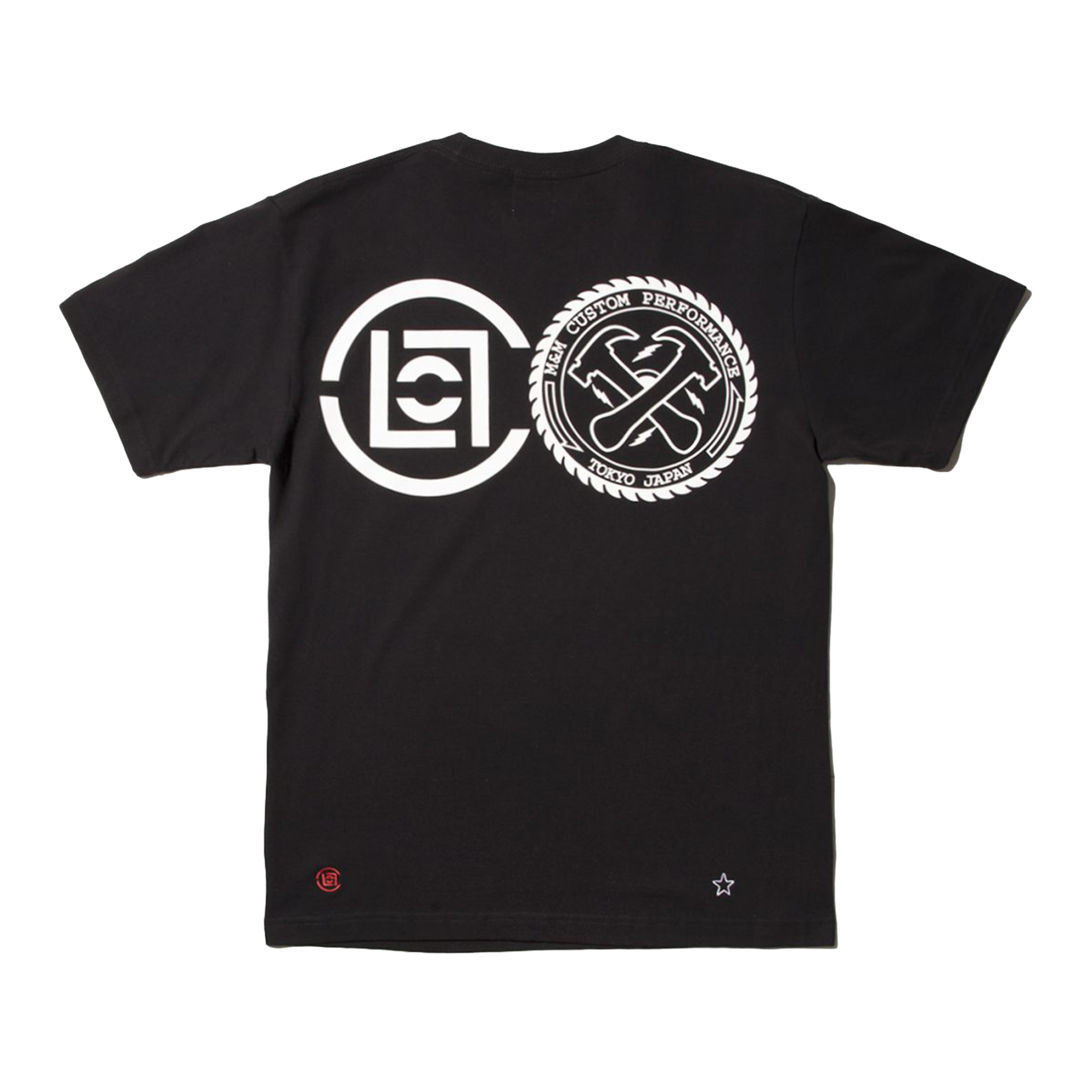 限量现货clotcustomperformancetee联名双斧短袖t恤