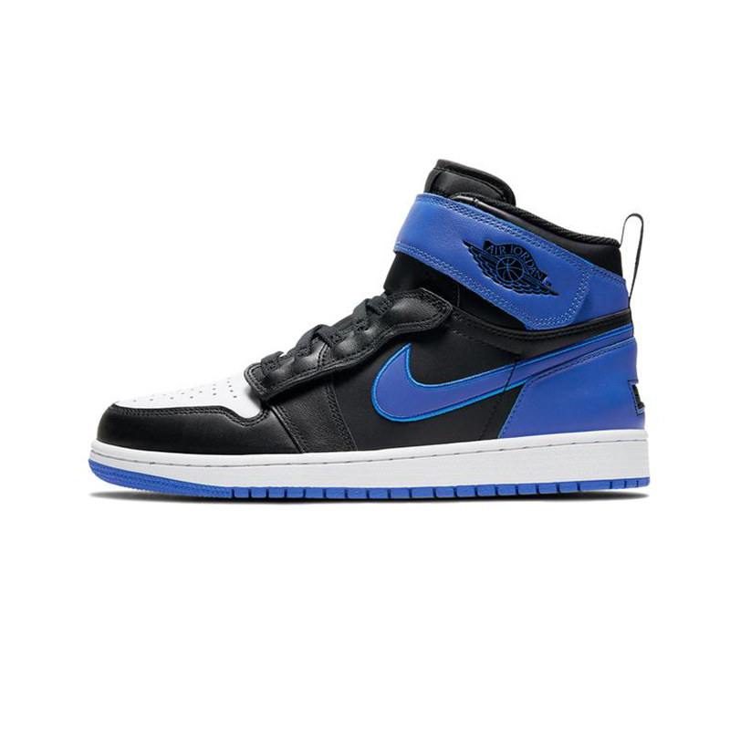 airjordanaj1highflyease蓝黑拉链魔术贴篮球鞋篮球鞋