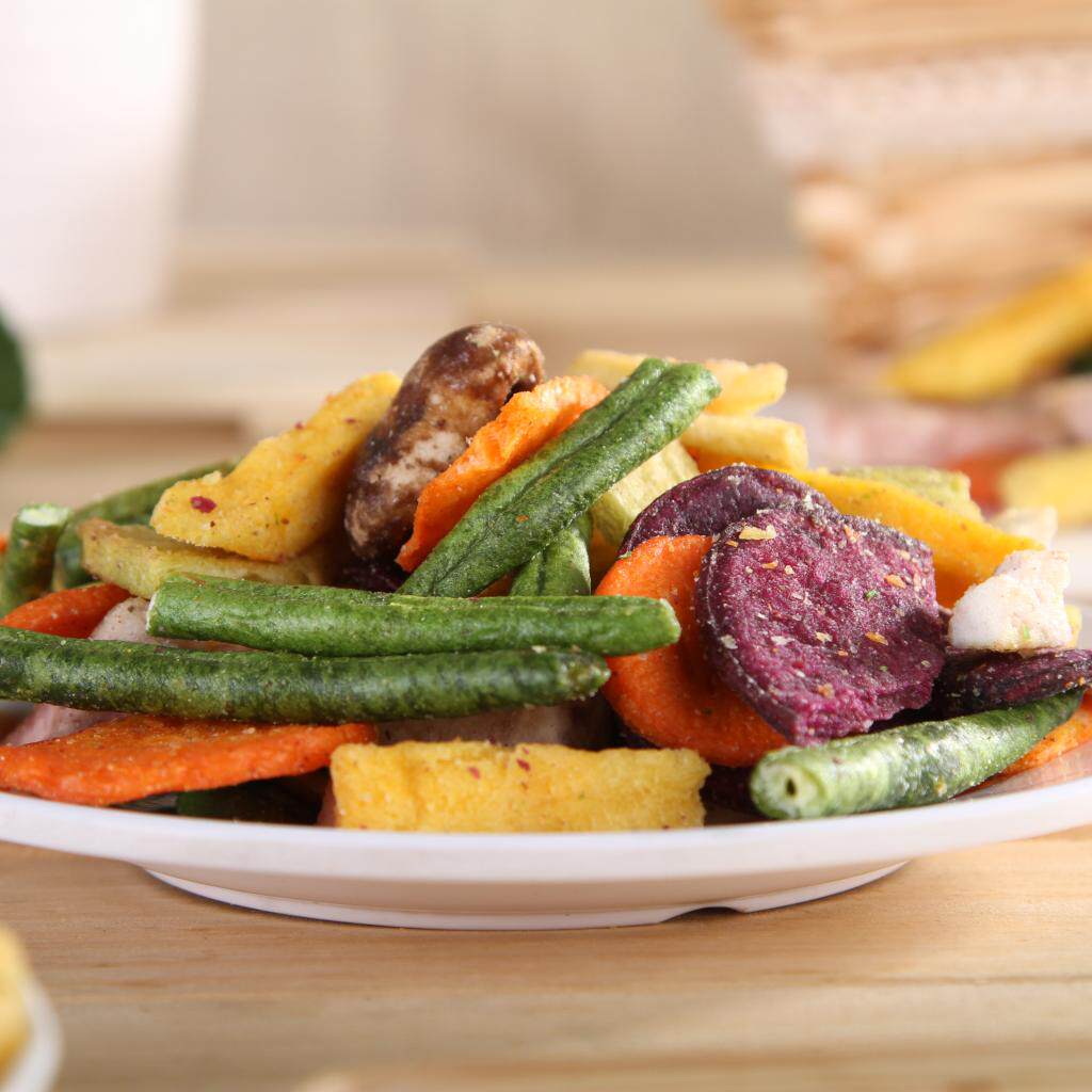 零食台湾食品实味综合蔬菜脆片蔬果干野菜蔬蔬果干