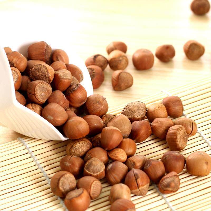 榛子坚果500g干果东北大兴安岭秦子辽阳大果真子榛子