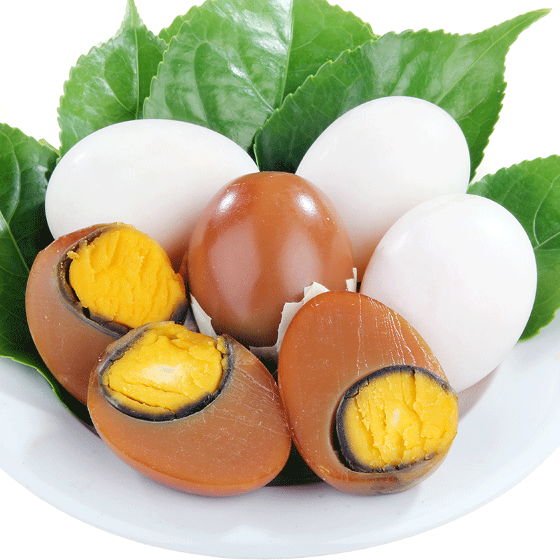 邓老太盐皮蛋12枚装 溏心皮蛋6枚装18枚组合装松花蛋广安盐皮蛋