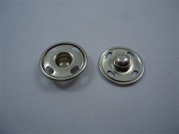 金属全铜子母扣8mm-30mm手缝隐形按扣银色亮白色纽扣子包邮