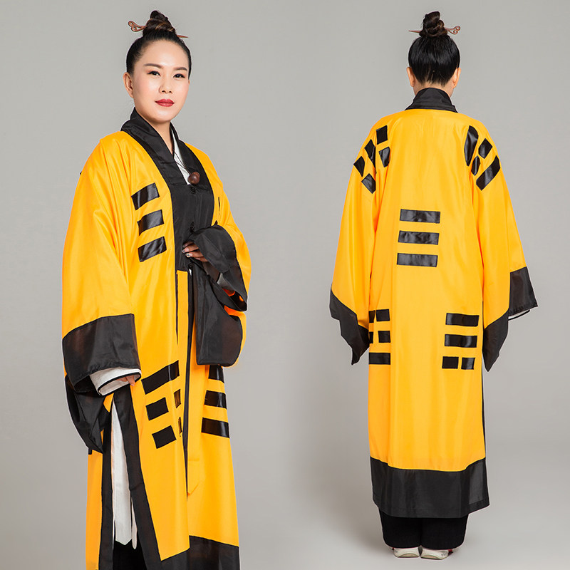 太极八卦武农道士服装道教法器道服法衣道袍太极服