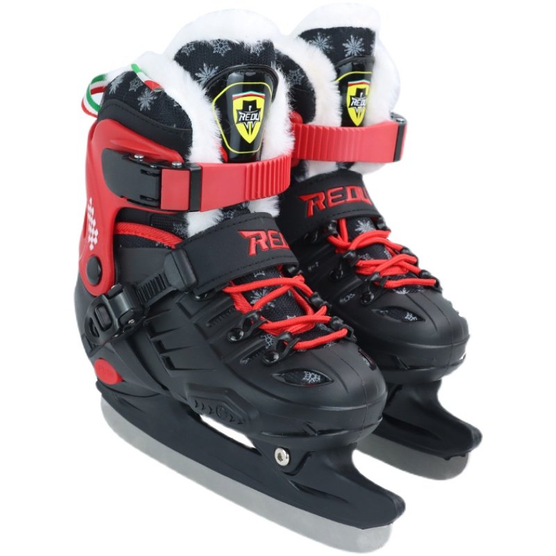 冰刀热度速滑鞋可调节鞋码儿童学生滑冰冰鞋冰刀鞋