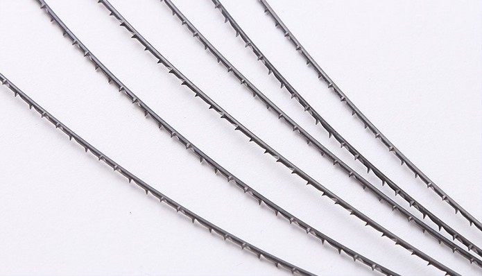 包邮木工钢丝锯条线锯锯条单多面线锯条万用拉花锯条300mm钢丝锯