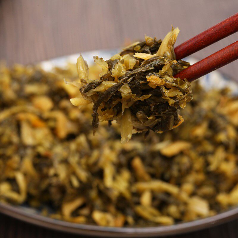 美味雪菜3斤雪里红咸菜正宗酱菜手工腌制下饭腌制