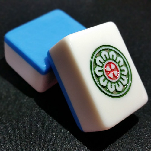 国隆对子四口筒子中筒带红专用麻将机全自动40张牌家用麻将