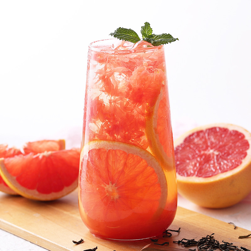 果汁鲜活西柚3kg高倍浓缩果味饮料浓浆奶茶冲饮果汁
