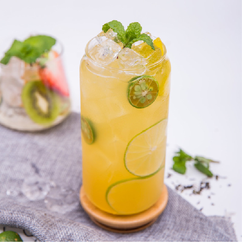 鲜活浓缩果汁金桔柠檬百香果葡萄柚冲饮饮料浓浆浓缩果蔬汁