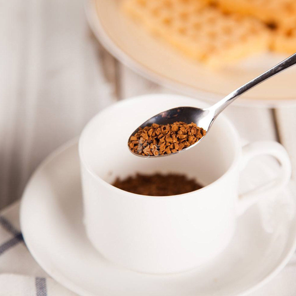 瑞士进口nestle雀巢金牌至臻原味冻干纯黑咖啡冲饮200g*2瓶