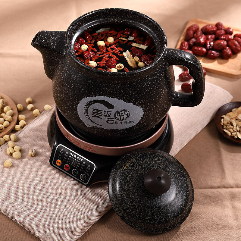 奥克斯煎药壶全自动分体中药煲养生煮药壶中医电子砂锅陶瓷熬药罐
