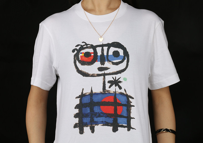 joanmiro胡安米罗超现实主义绘画画艺术咔叽美式复古t恤