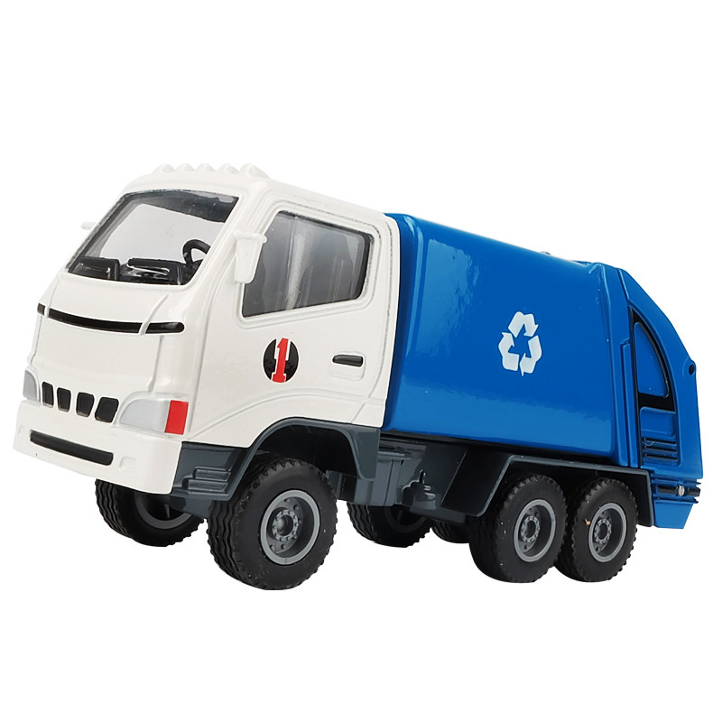 玩具儿童垃圾车环卫城市道路清洁车模模型儿童玩具惯性