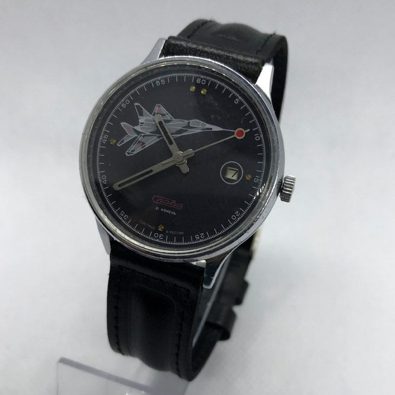 苏联军表库存mig29米格飞行员机械男表复古老表欧美腕表