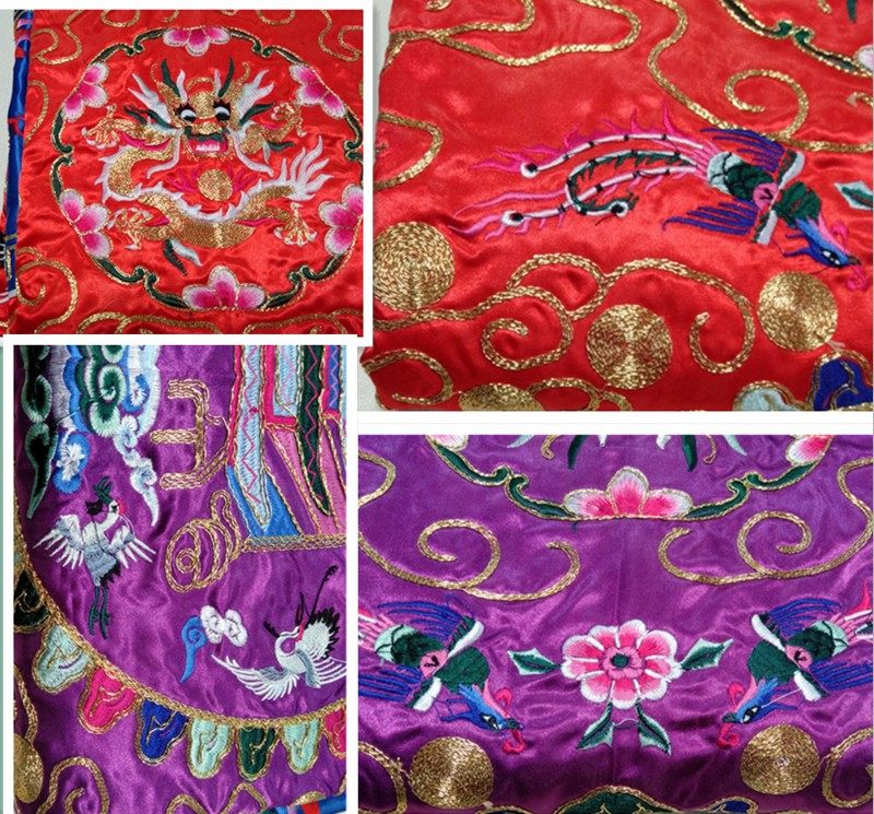 道教大法师道袍道士高功道长法衣精工刺绣全金线九龙经衣黄红紫色