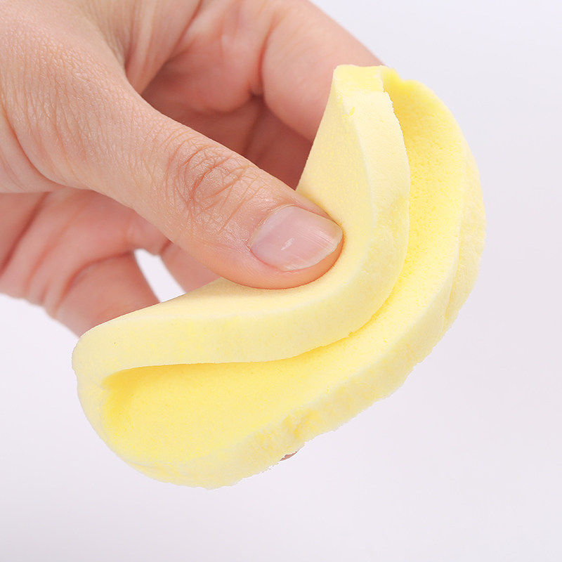 洗脸采薇圆形压缩面扑包邮海绵洁面面条海藻面扑