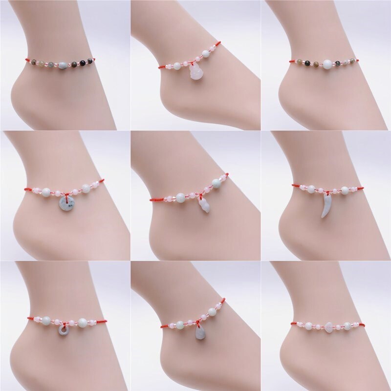 古缇女童儿童小女儿小女男孩气质铃铛脚链俏皮脚链