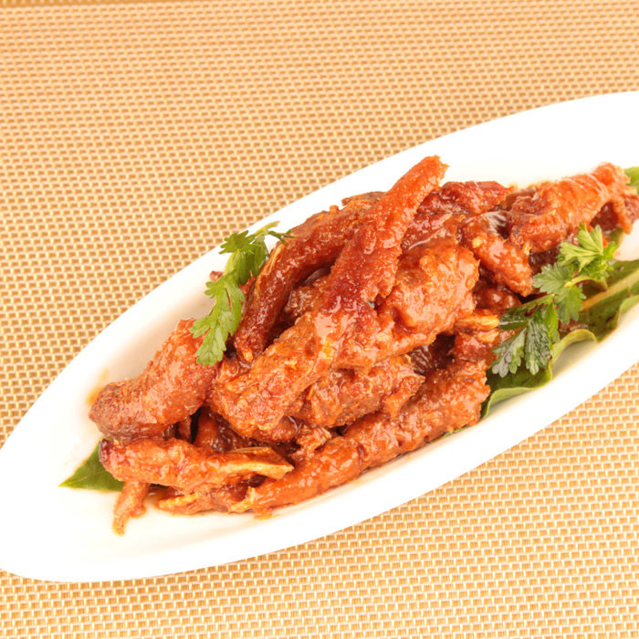 竹牌辣味茄汁丁鱼罐头227g开胃即食拌饭广东鱼类罐头