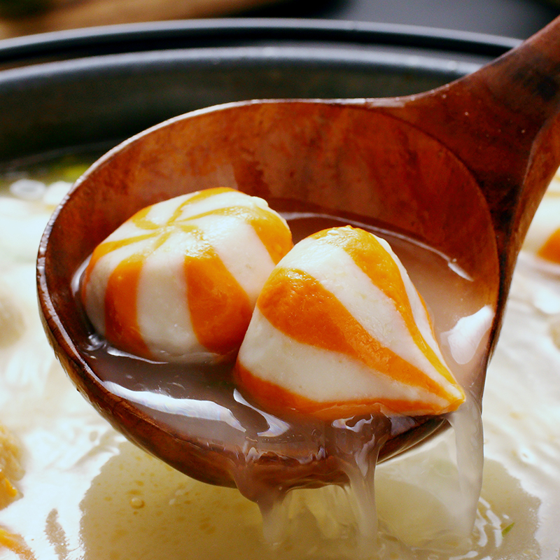 海霸霸王锁鲜装鱼籽包鱼籽包鱼丸240g火锅食材鱼丸