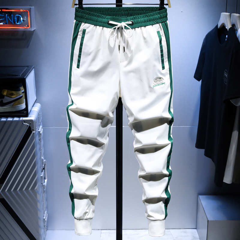 冰丝休闲裤男士速干裤夏季薄款学生潮流百搭宽松运动长裤子男潮牌