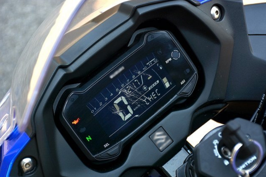 kodaskin铃木dl250gsx250r改装tpu水凝仪表膜防防水贴纸