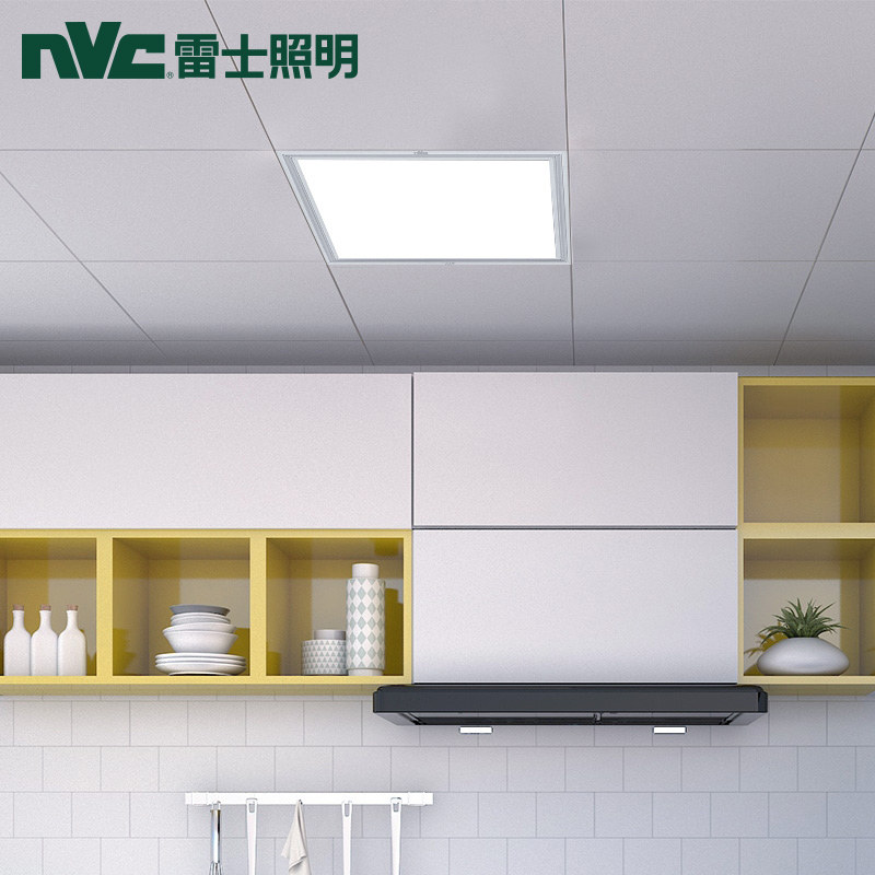 雷士照明集成吊顶led厨房浴室卫生间嵌入式铝扣板厨卫