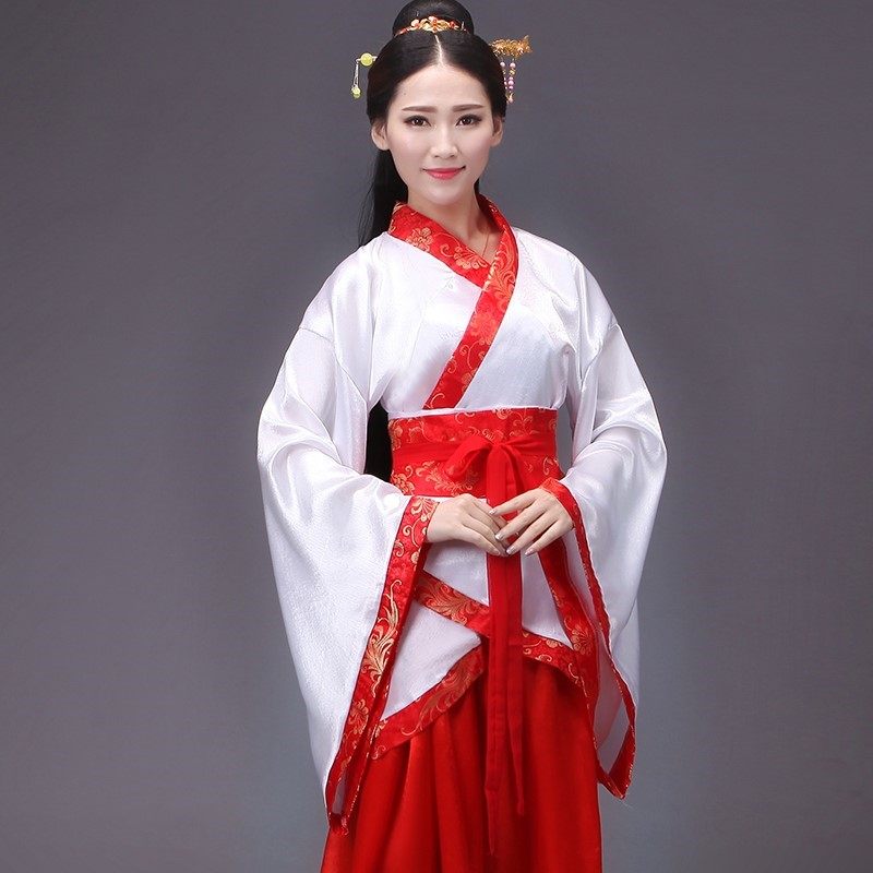 古装汉服女小孩古代美女西施貂蝉大乔小乔表演民族服装