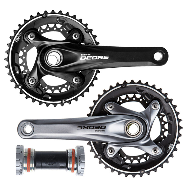 盒装行货shimano禧玛诺fcm615山地自行车牙盘3824t4028t牙盘