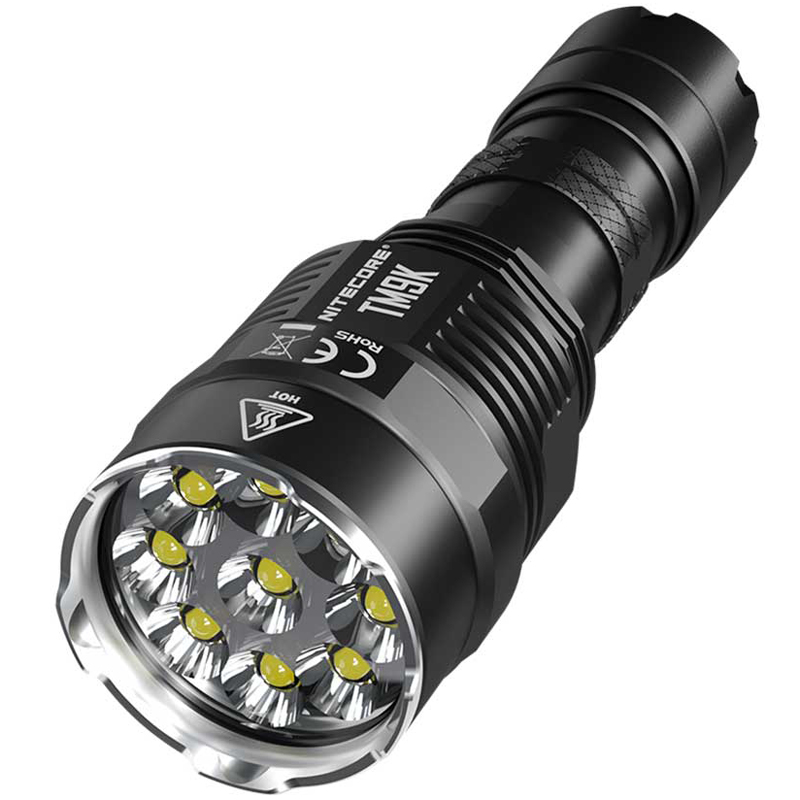 nitecore奈特科尔9500流明强光 TM9K 掌上强光压制远射LED手电筒