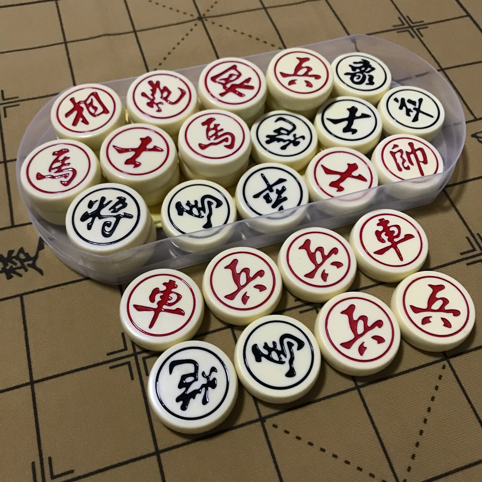 麻将密胺材质中国象棋树脂特大号防摔耐磨老人成人中国象棋