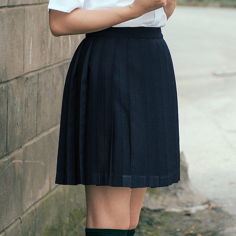 少女装班服半身裙子日本校服学生短裙日系jk制服裙水手服百褶裙