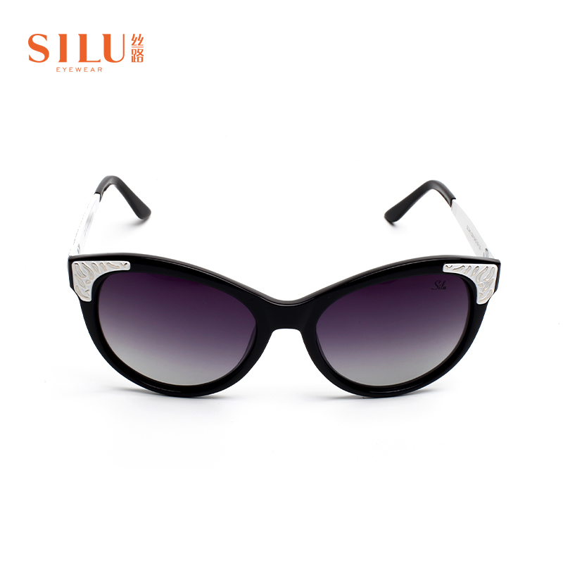 丝路眼镜女士太阳镜防紫外线个性前卫优雅圆脸长脸太阳眼镜