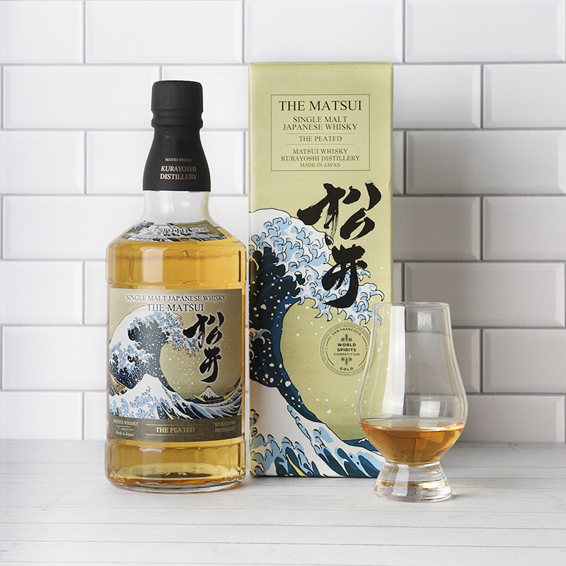 松井单一麦芽威士威士忌忌日本原装进口水楢桶威士忌