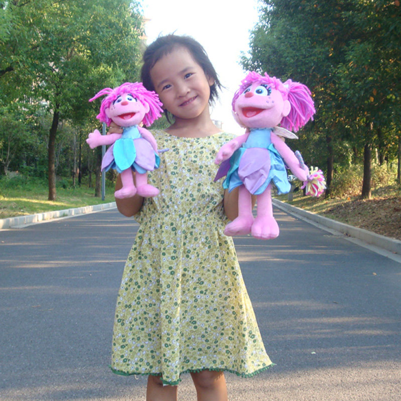 芝麻街abby公仔毛绒玩具可爱艾比布娃娃儿童毛绒布艺类玩具