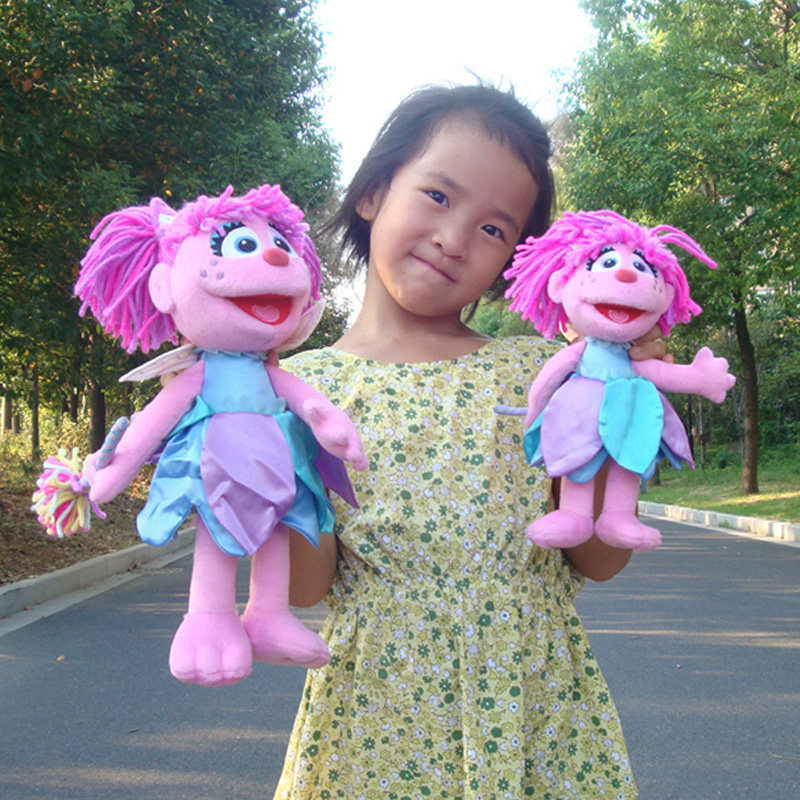 芝麻街abby公仔毛绒玩具可爱艾比布娃娃儿童毛绒布艺类玩具