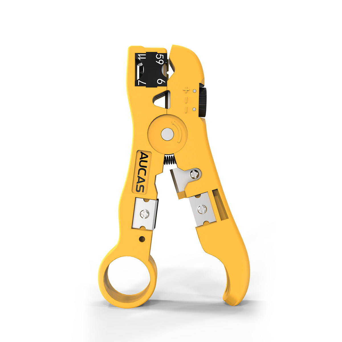 奥卡卡斯多功能网线剥线刀器打线刀进口刀片电视打线刀