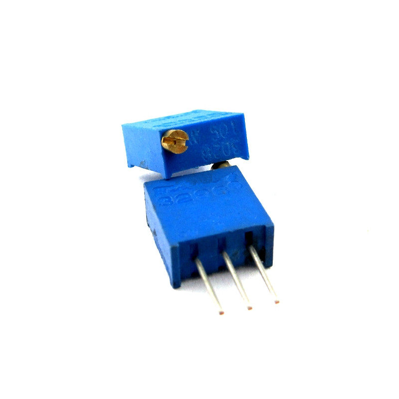 3296w多圈可调电位器1k2k5k10k20k50k100k200k500k1m