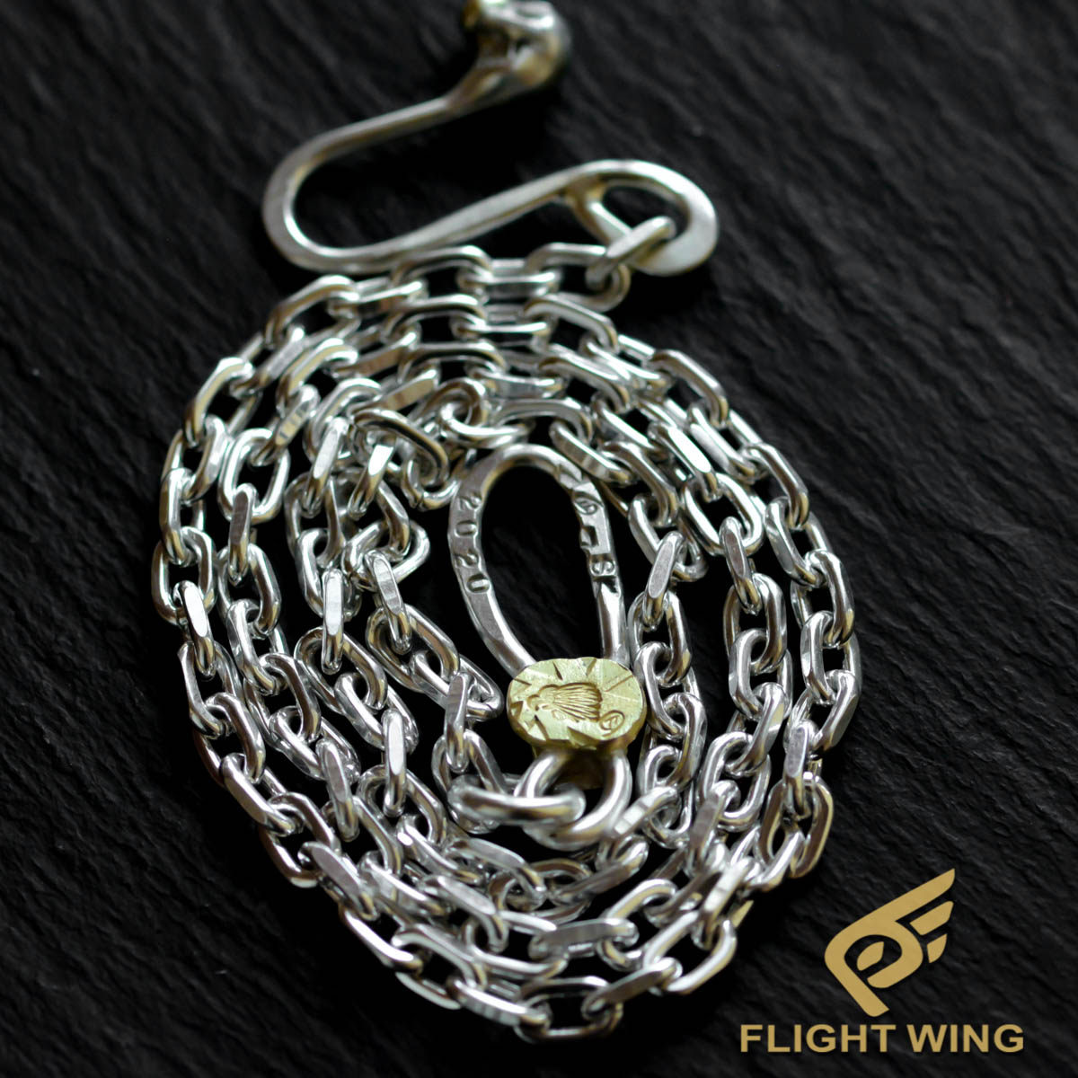 银饰日本高山隆stoplight正品sl3点金高配链男女女同项链