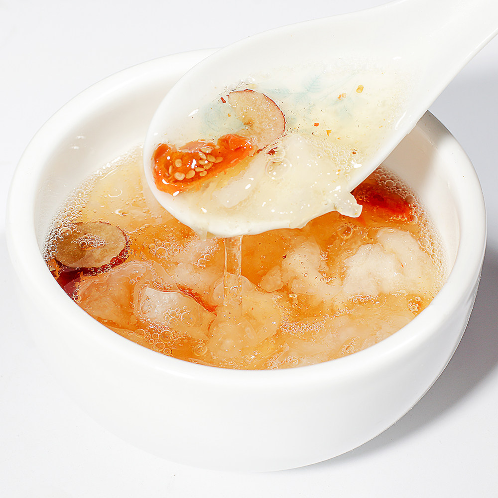 雪滋免煮冻干银耳红枣枸杞羹茶组合材料冲泡即食早餐袋装速食汤粥