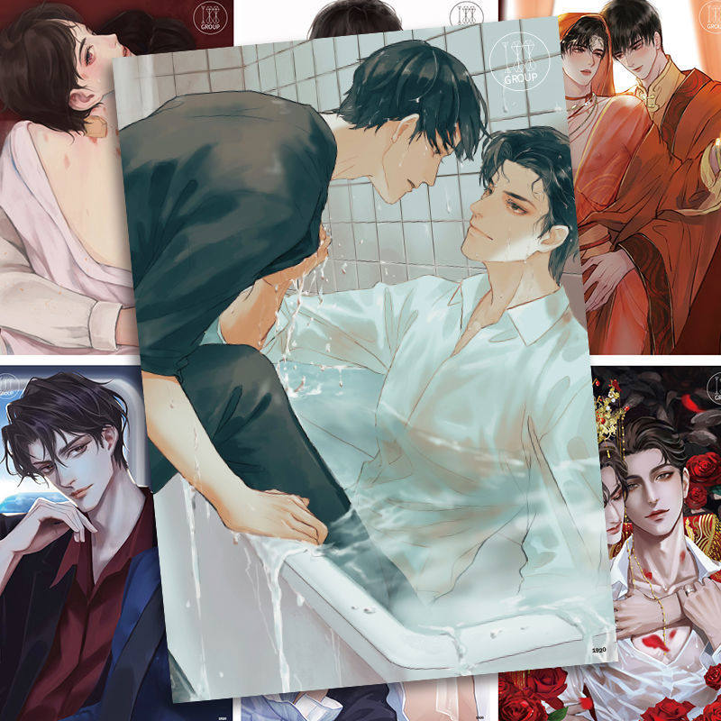 男团海报赵锦辛黎朔婚纱照甜辛黎叔cp夏日限定动漫挂件