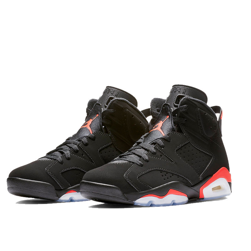 黑红airjordanaj6高帮19年复刻红外线384665384664060篮球鞋