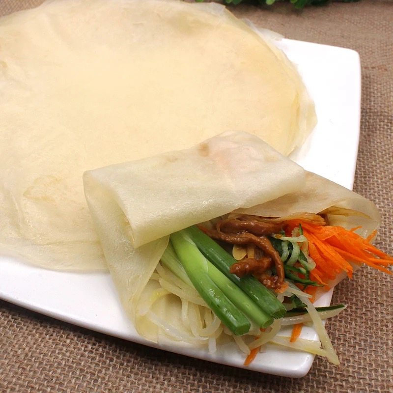 榆林镇筋饼春饼东北特产纯手工筋饼卷菜20张真空包装煎饼油饼包邮