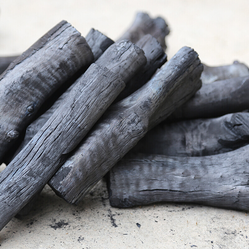 广西烧烤炭荔枝果木炭家用无烟炭取暖碳户外烤火实木炭除甲醛吸潮