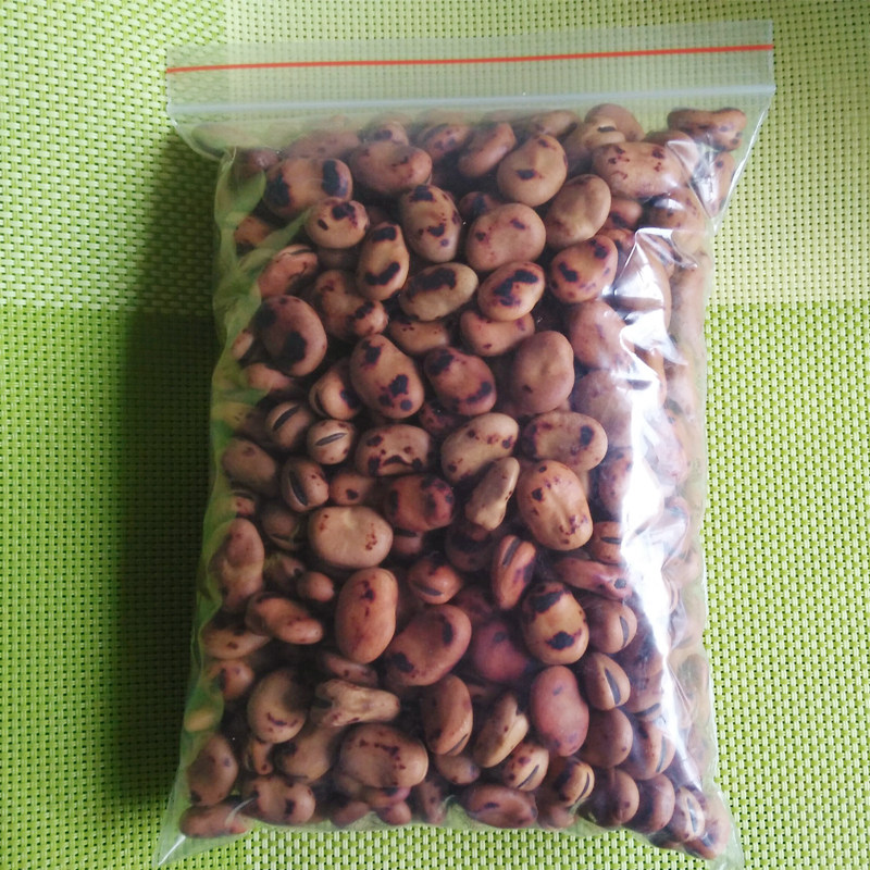 铁锅炒胡豆湖南农家炒蚕豆500g炒铁豌豆零食香酥脆可口包邮