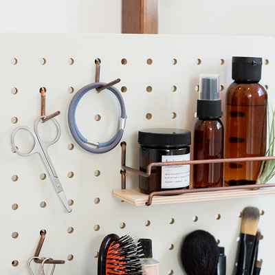 日本kingjim锦宫peggy直立多孔洞洞桌面自由组合配件书桌收纳置物架