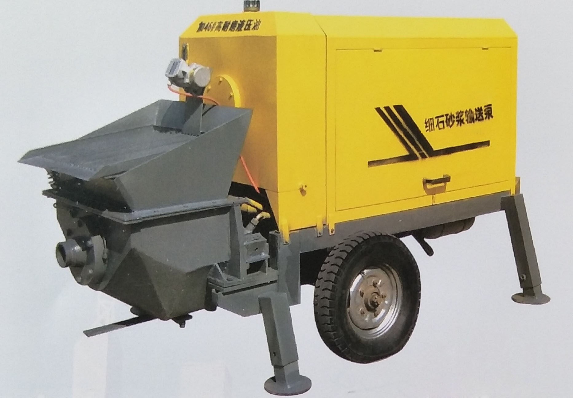 混凝土输送型混凝土输输送泵二次构造柱泵上料机水泥砂浆输送泵